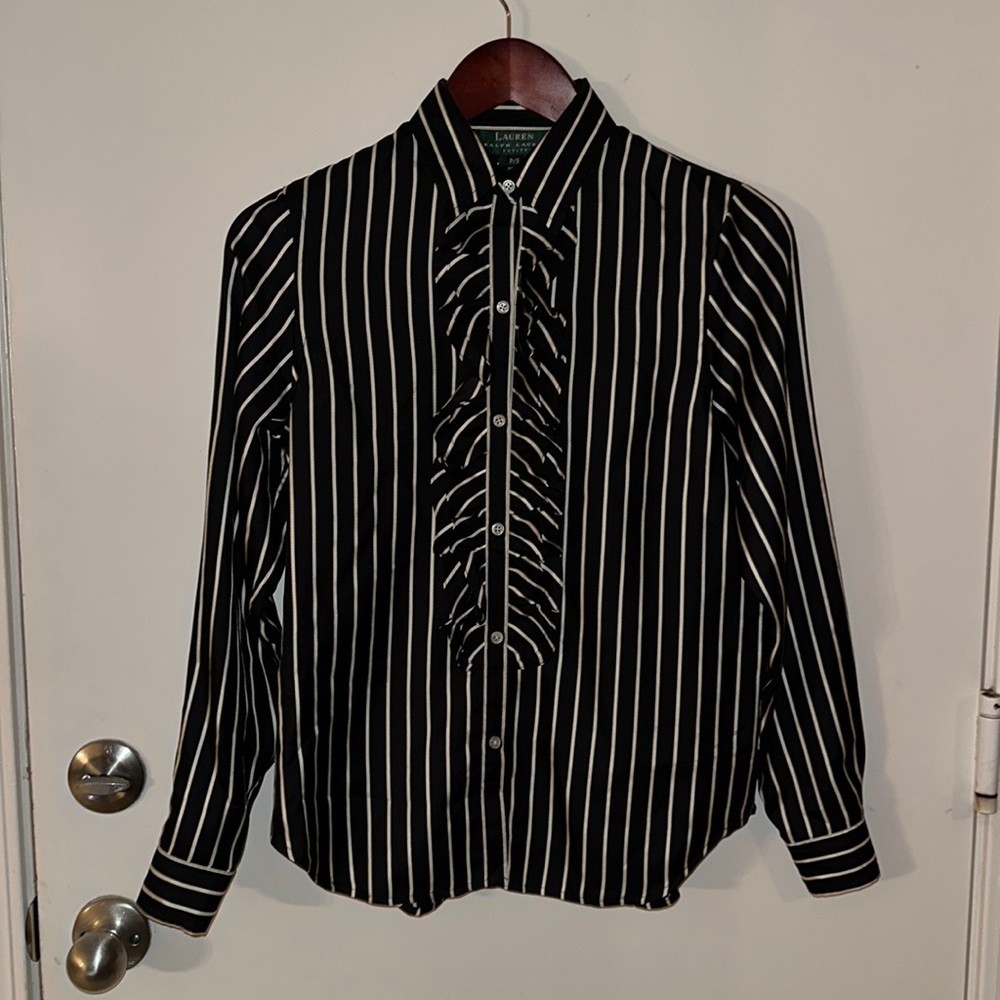 Lauren by Ralph Lauren 100 % silk blouse